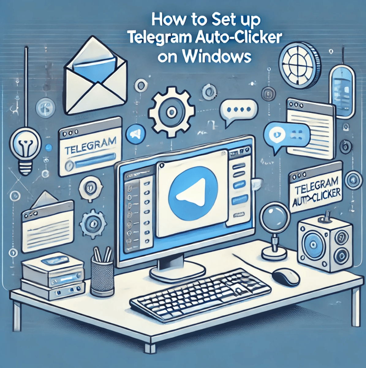 Як встановити Telegram Auto-clicker на Windows